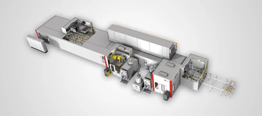 Robot Shuttle Coating Machine