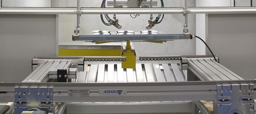 Three-axis Coating Machine for Flat Parts
